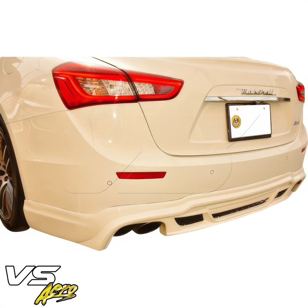 VSaero FRP WAL Rear Lip Valance for Ghibli Maserati 13-17 vsaero_101577