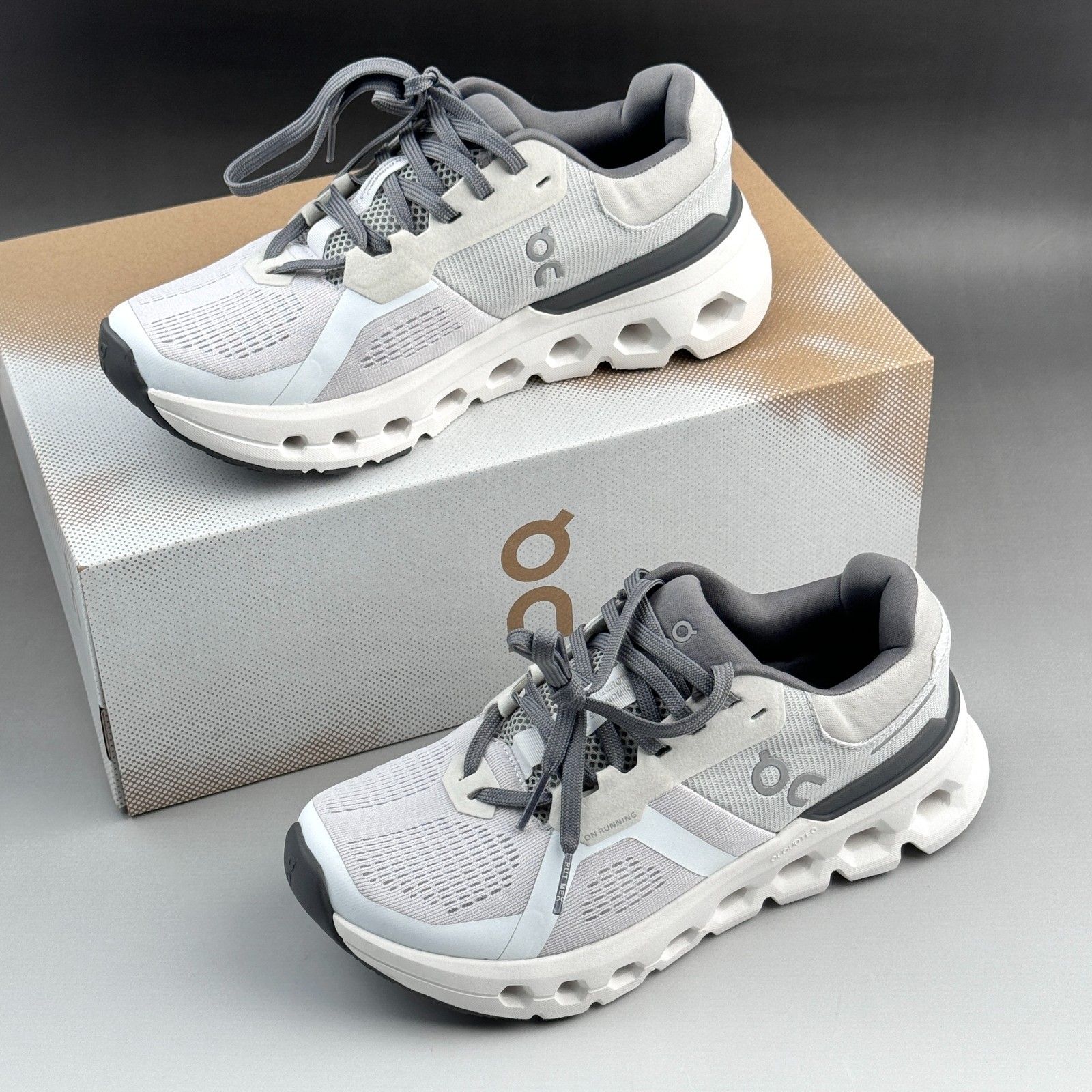 On Cloudrunner 2 Women's Athletic Running Shoes Frost White Size 6-9