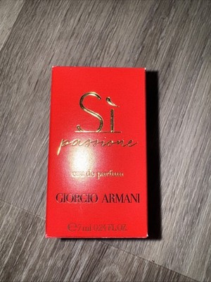 Giorgio Armani Si Passione Eau de Parfum Spray, 7 mL. NIB