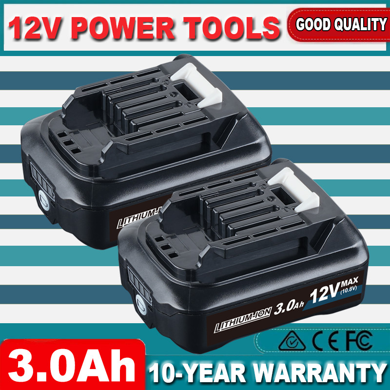 2 PCS BL1021B 12V Max lithium-ion 3.0Ah Battery BL1016 BL1041B BL1016 For Makita