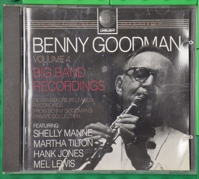 Benny Goodman - Volume 4: Big Band Recordings - Limelight - CD