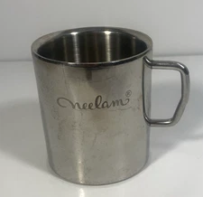 Neelam Double Wall Stainless Steel Coffee Mug Tea Cup 8-10 oz.