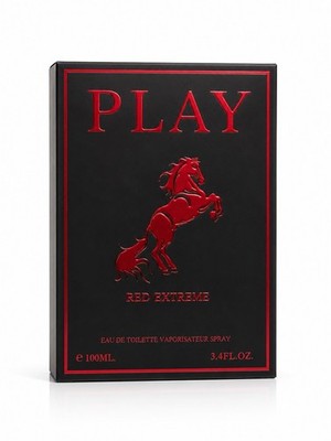 EBC Play Red Extreme Eau de Toilette Spray, Regular Size 3.4 fl oz