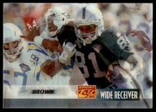 1995 Sportflix 58 Tim Brown Oakland Raiders Football Card
