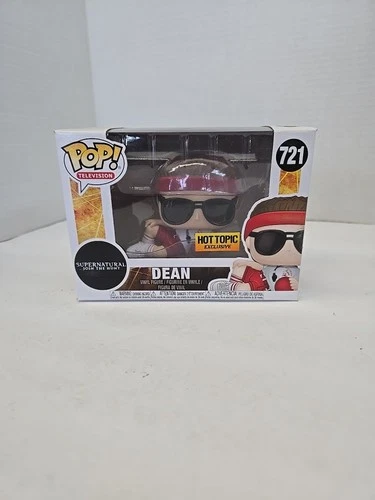 Funko POP! Supernatural Dean Gym Teacher Hot Topic Exclusive 721 w/Pop Protecter