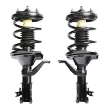Pair Front Complete Strut Assembly w/ Coil Spring For 2003-2005 Honda Civic 1.7L