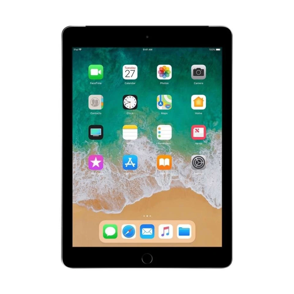 Apple iPad 6. Gen Wi-Fi + Cellular LTE 4G 32GB | Space Grau | Händler | Sehr gut