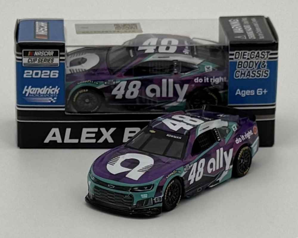 Alex Bowman 2026 Lionel Racing #48 Ally Chevy Camaro 1/64