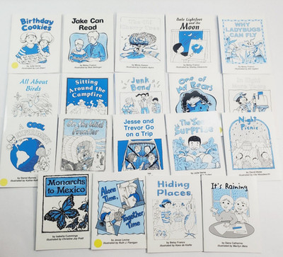 Lot of 19 Grade 2 Take-Home Books Early Readers Harcourt Paperback Homeschooling