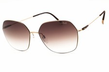 Silhouette POBLENOU 8737/75 7630 Gold/Brown Gradient 55-15-140 Sunglasses New...