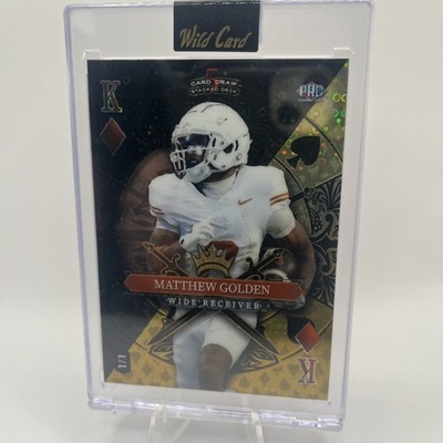 2024 Wild Card 5 Card Draw 1/1 Matthew Golden PRC