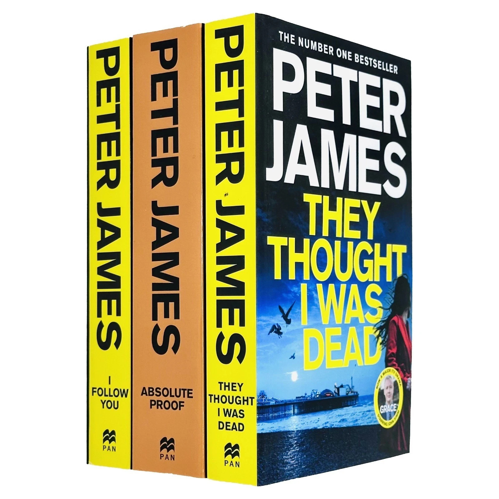 Peter James Collection 3 Books Set Absolute Proof, I Follow You,They Thought