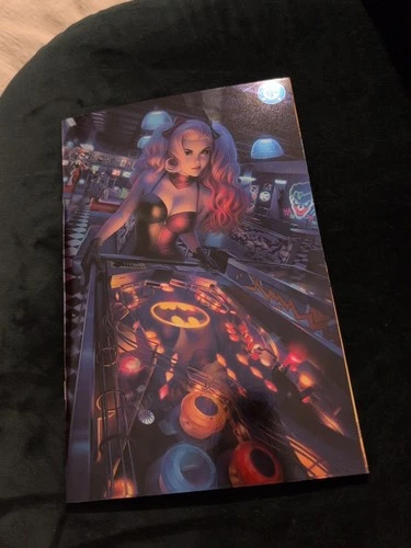 BATMAN #158 FOIL VIRGIN  WARREN LOUW  HARLEY QUINN EXCLUSIVE 1