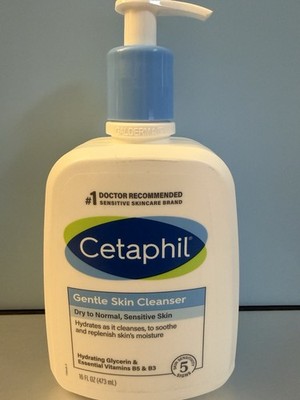 Cetaphil Gentle Skin Cleanser Dry to Normal Sensitive Skin 16 fl oz