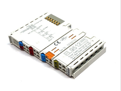 Beckhoff EL9512 EtherCAT 12VDC 0.5A Power Supply Terminal 24V Input
