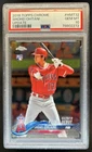 2018 Topps Chrome Update Shohei Ohtani RC Rookie #HMT32 Angels PSA 10 GEM MINT