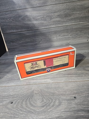 Lionel 6-83657 Miller Beer Brewing Co. Frigorífico con lados de madera calibre O tren Milwaukee | Zustand: New