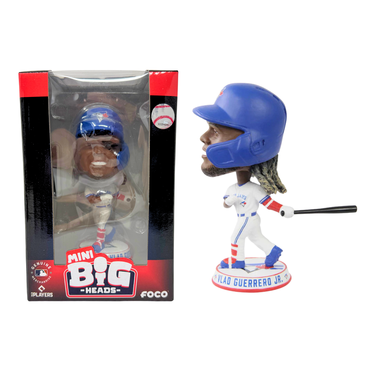 FOCO MLB Toronto Blue Jays Vladimir Guerrero Jr. Mini Big Heads