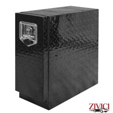 Caja de herramientas de aluminio de 5 cajones para camioneta de 7,8 x 21 x 19 bloqueable para camioneta, autocaravana y remolque