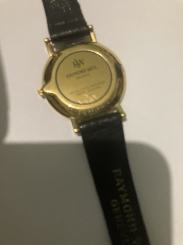 Impresionante reloj vintage Raymond Weil Othello chapado en oro de 18 quilates para dama - Imagen 8 de 24