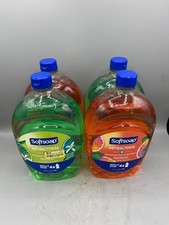 Lot of 4 Softsoap Crisp Citrus Antibacterial Liquid Hand Soap Refill - 50oz