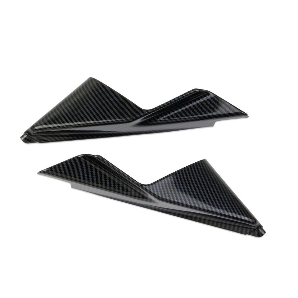 Cubierta interior de fibra de carbono estilo fibra interior pilar A apta para Nissan 370Z Foto 2 de 4