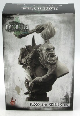 Noctura BSB01 Blood and Skulls Bust [1:10] Orc Warlord Fantasy Ork Warrior