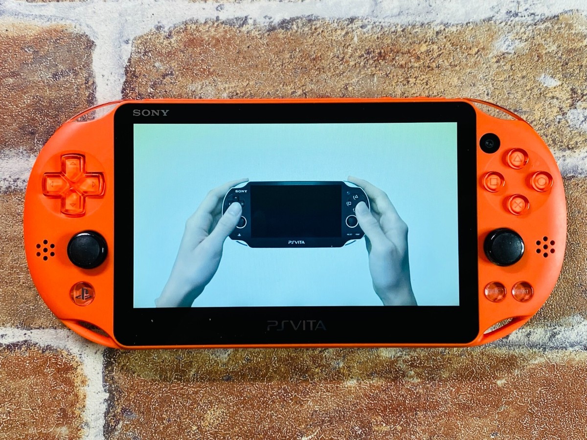 PS Vita PCH 2000 ZA24 NEON ORANGE SONY PlayStation Japan 8GB PS Vita PCH 2000 ZA24 NEON ORANGE SONY PlayStation Japan 8GB