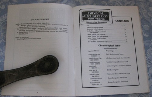 Biblical Archaeology ~ DISCOVERING JERUSALEM For Teens ~Lorraine O. Schultz ~ - Picture 3 of 3