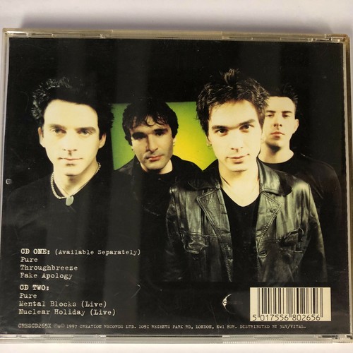 3 Colours Red - Pure CD2 3TRK EP CD US SELLER - Picture 2 of 3