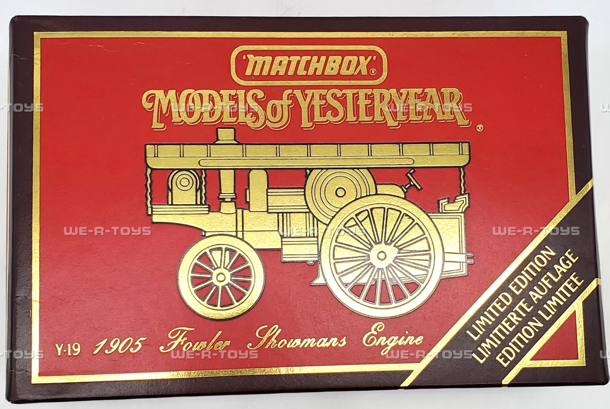 その他 MATCH BOX 1905 Showmans Engine Matchbox 1986 Yesteryear 1905 Y19B Fowler Showmans Engine C9