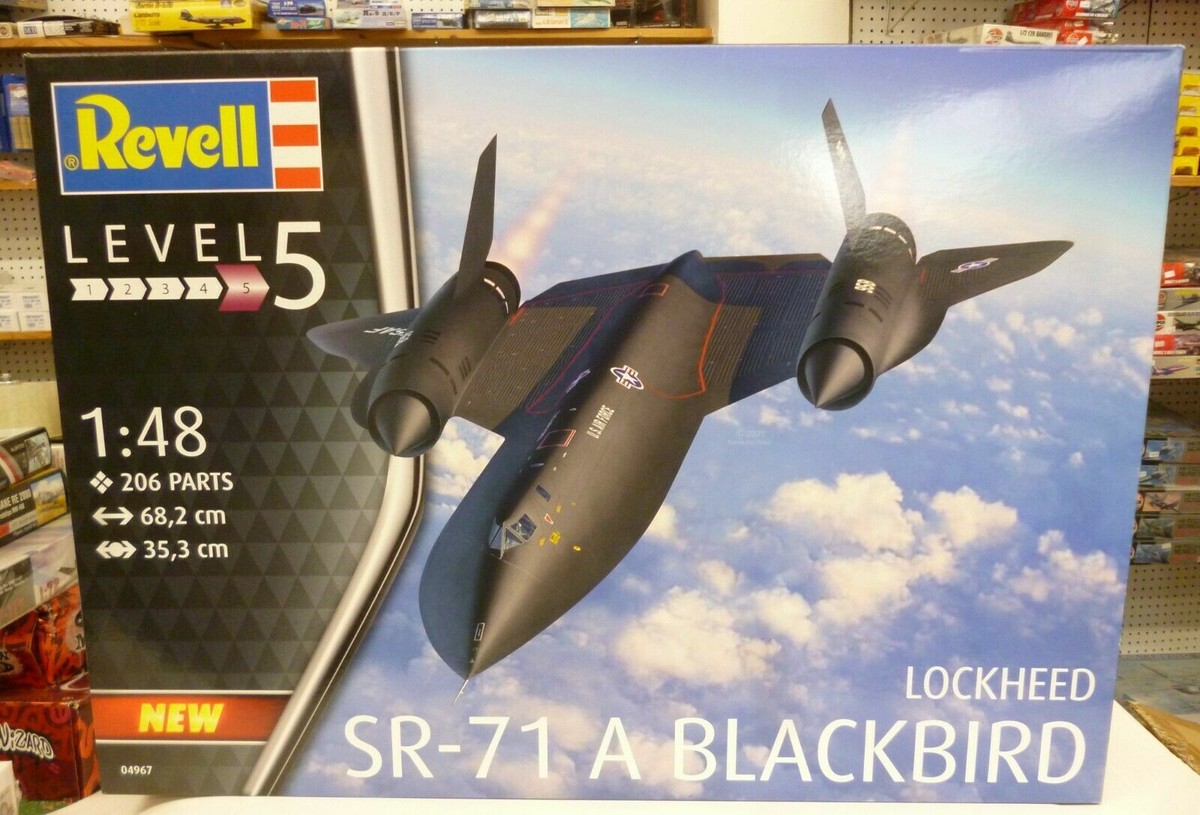Lockheed SR-71 A Blackbird, Revell 04967 (2021