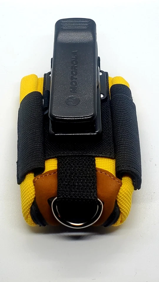 NEXTEL MOTOROLA NTN2222 желтый прочный чехол винтажный редкая Nostagic зажим кожи!!! - Изображение 3 из 4