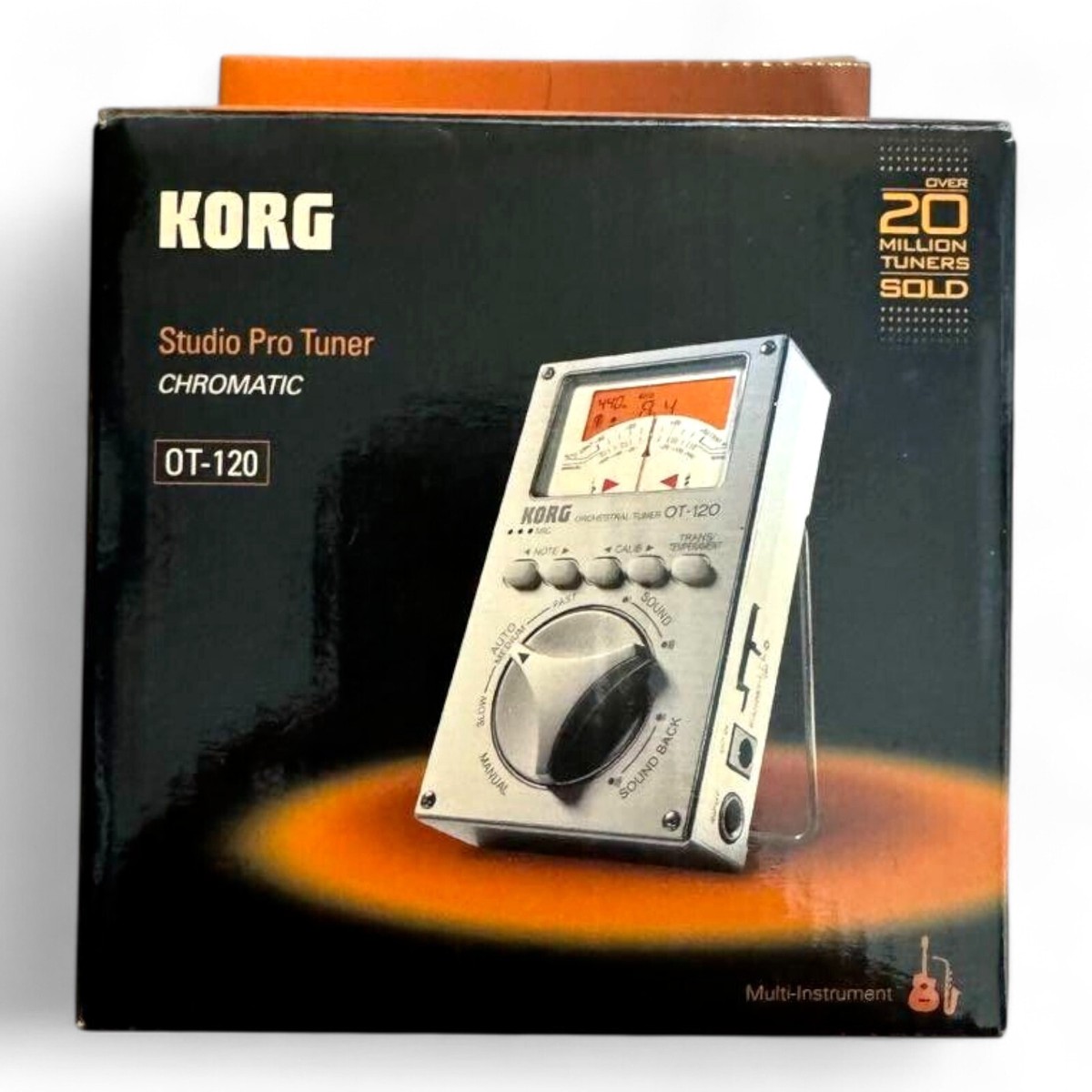 KORG OT-120 Needle VU Chromatic Orchestral Tuner New Japan