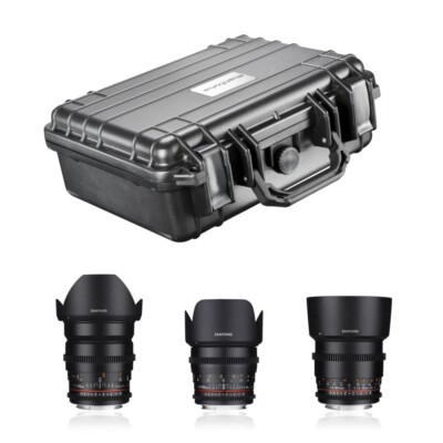 Samyang Video DSLR basic Set Sony E ~ 10% Promo Code: SAMYANG10 by