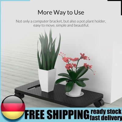 ORICO Waterproof Mobile Computer Towers Stand Cart PC Cases Holder Brackets