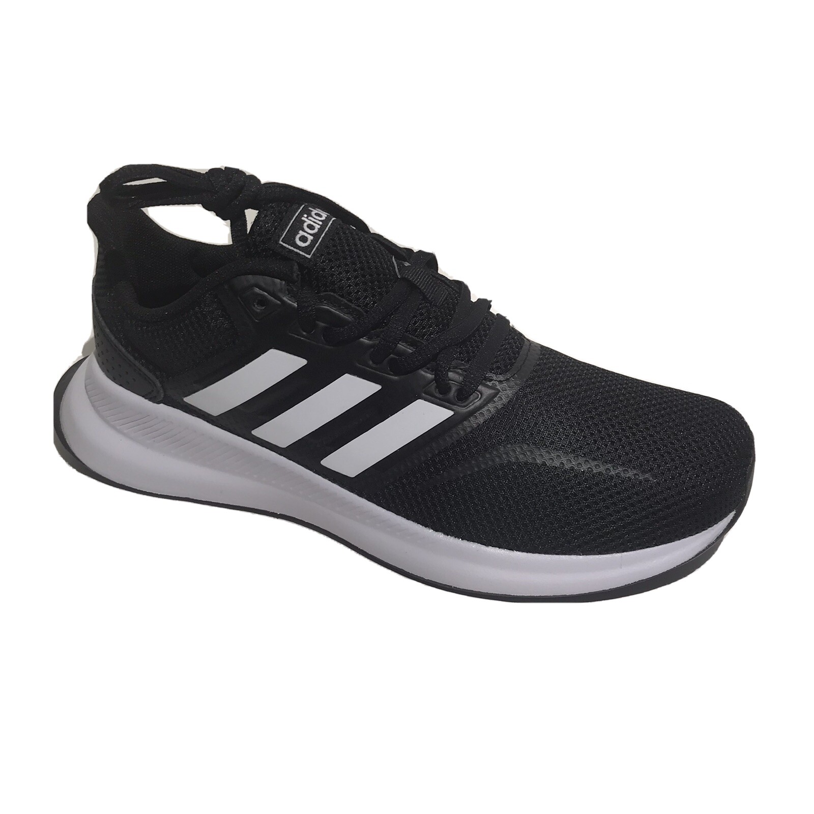 Adidas RunFalcon Kids Unixex Shoes EG2545 Black \u0026amp; White Size 6 | eBay