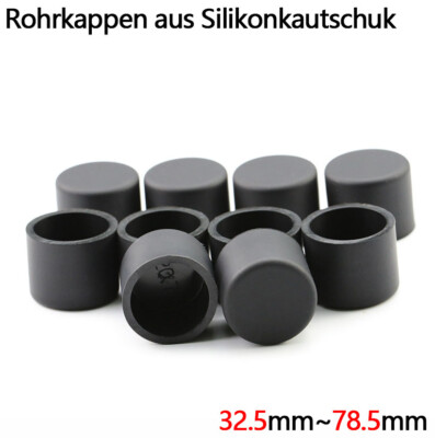 Silikon Gummi Kappe Weiß Rund Rohrkappen Stuhlbeinkappen Endkappen 2.8mm-60.5mm Silikon Gummi Kappe Weiß Rund Rohrkappen Stuhlbeinkappen Endkappen 2.8mm-60.5mm