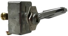 2 Pack Universal Zinc Die-cast Spst Toggle Switch 12v 50a Capacity 1532 Diam