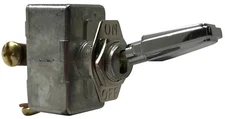 Universal Zinc Die-Cast On Off Toggle Switch 12/24V 50A SPST - 15/32" Diameter