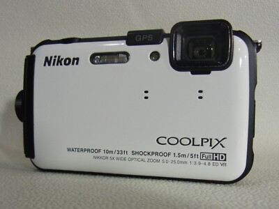 3738 Nikon COOLPIX AW100 ホワイト デジカメ 3738 Nikon COOLPIX AW100 ホワイト デジカメ - メルカリ