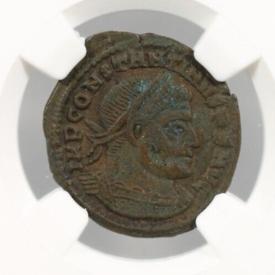 Constantine the Great BI Reduced Nummus Roman Empire Coin 307-337 Constantine the Great BI Reduced Nummus Roman Empire Coin 307-337