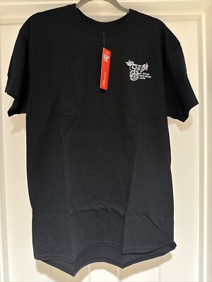Primitive Skateboarding Shirt Men's Heartbreakers Club T Shirt Size Large Black