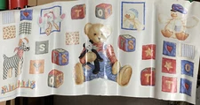 Vintage Daisy Kingdom Priss Prints Sheet #133 Jumbo Stick Ups Gingham Dog AS IS
