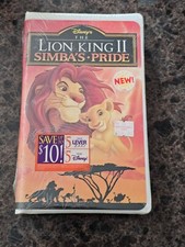 BRAND NEW Lion King II 2 Simba's Pride VHS; 1998 RARE Sealed OOP SEE NOTE