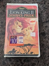 BRAND NEW Lion King II 2 Simba's Pride (VHS; 1998) RARE Sealed OOP *SEE NOTE*