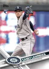 2017 Topps Update Casey Lawrence RC Seattle Mariners #US89 Baseball Card