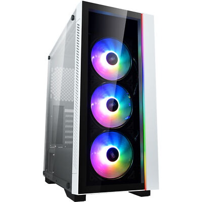 DeepCool Matrexx 55 V3 ADD-RGB WH 3F, Tower-Gehäuse, weiß