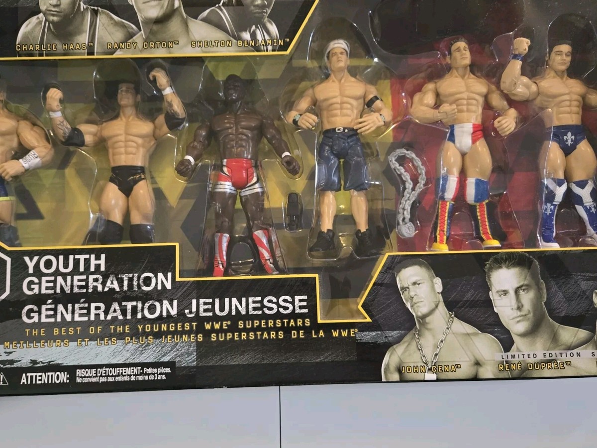 WWE Youth Generation Exclusive Jakks Pacific Set Of 6 CENA Conway