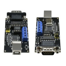 1-10PCS USB to Serial RS232/UART TTL/RS485 DB9 Adapter Converter FTDI FT232BM/BL